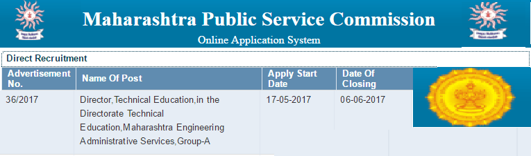 MPSC Directorate Technical Education And Maharashtra Engineering Administrative Services or More Recruitment