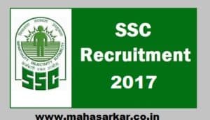 Staff Selection Commission Junior Engineer “B” Recruitment 2017