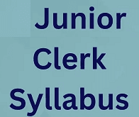 Maharashtra District Court Junior Clerk Syllabus 2023 : महाराष्ट्र जिल्हा न्यायालय कनिष्ठ लिपिक अभ्यासक्रम